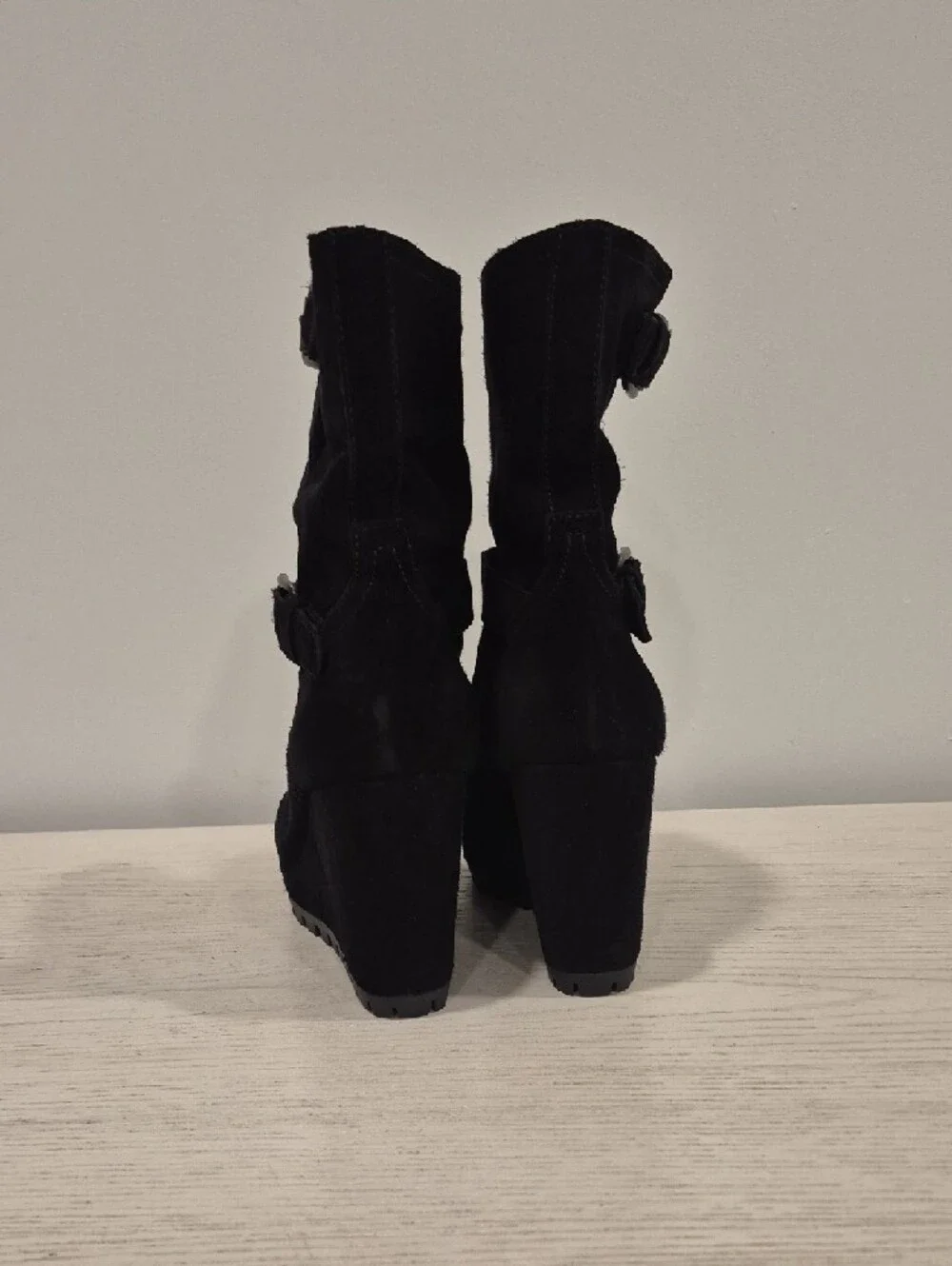Prada wedge ankle